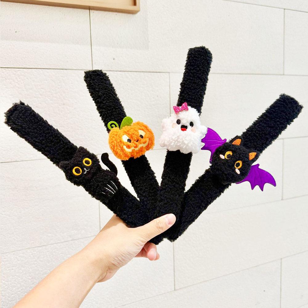 

Halloween, Papa Ring, Plush Doll Bracelet, Decorations, Festival Party Dress Up, Papa Ring Toys гарбуз