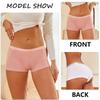 Women's Cotton Panties Boxer Underwear Female Sexy Letter Belt Safety Shorts Seamless Solid Color Intimates Mid Waist Boyshorts