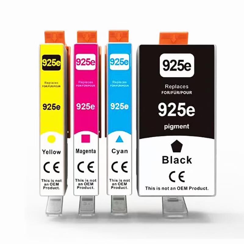 AnveloJ53 925 Color Ink Cartridge Set for HP 8120 Printer