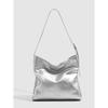 Korean-style spring-summer new soft leather underarm bag, large capacity, casual style, versatile and simple tote bag, shoulder underarm bag