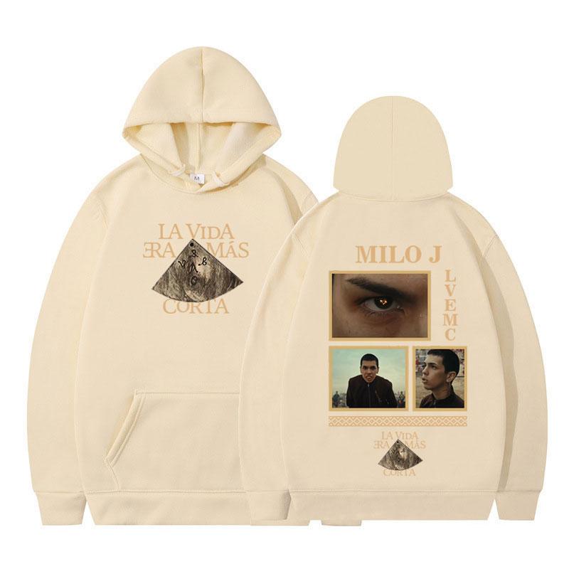Rapper Album Graphic Hoodie Men Women Harajuku Pullover Long Sleeves Thick Hip-hop Loose Sweatshirt