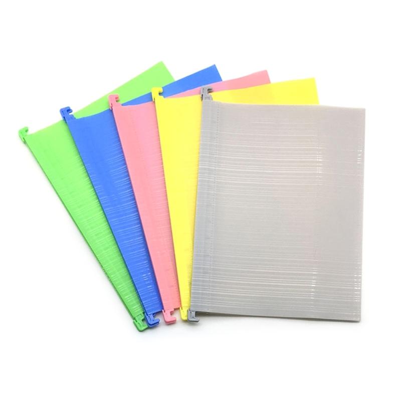10Pcs Filing Cabinet Suspension Files with Tabs, Document Bag File Storage Bag for Office File Document Organization