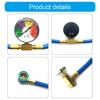 Car Air Conditioning R134A Refrigerants Recharge Hose with Pressure Gauge 100PSI Measuring Kit Car Accessories