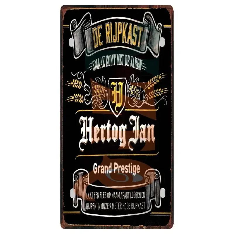 Belgian Beer Metal Sign 6x12 Inch Duvel Corona Jupiler Zot Plate For Wall Home Restaurant Craft Decor 30X15CM DC-1636A