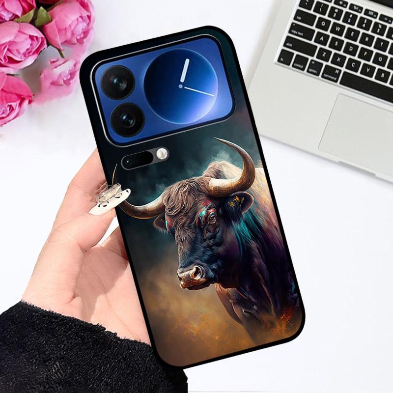 Silikonhülle für Xiaomi 17Pro/17 Pro Max Stoßfeste Handy-Rückseite Niedliche Bemalte Fundas für Xiaomi17 Pro Max Weiche TPU-Schale