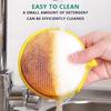 3/5/10PCS Double-sided Kitchen Dishwashing Sponge Reusable Oil-free Dishwashing Cloth