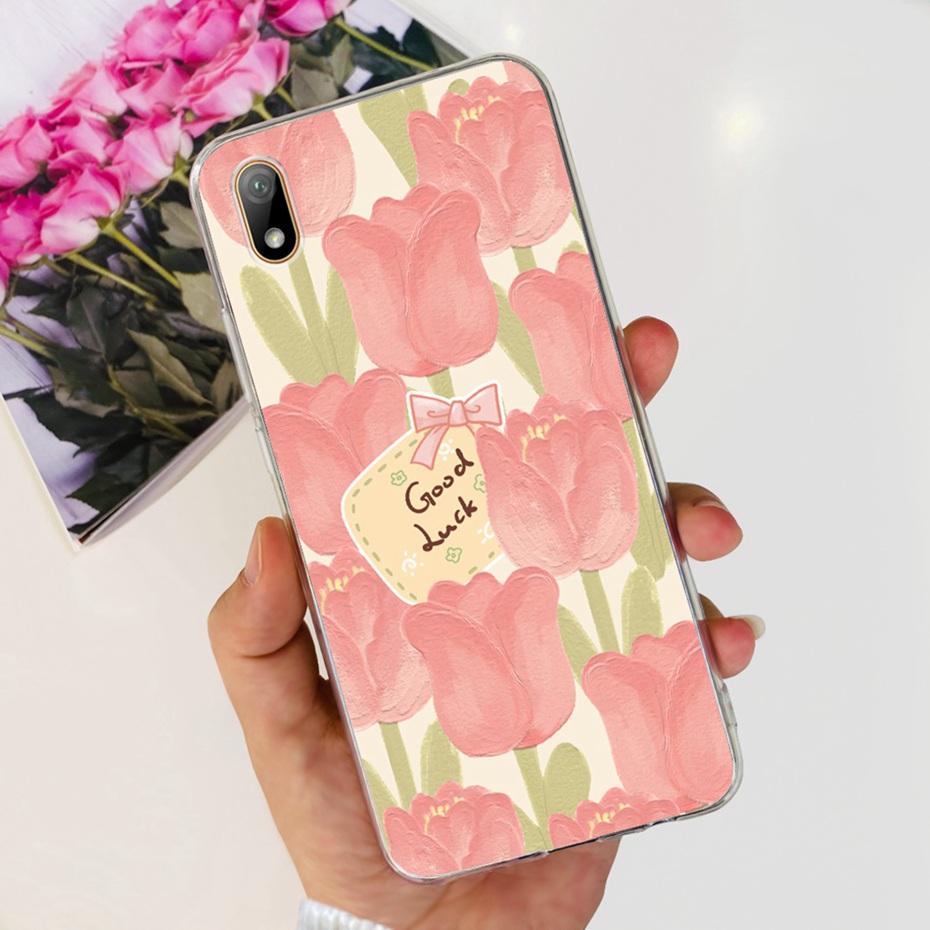 Schöne Hülle mit Aufdruck für Huawei Y5 (2019) AMN-LX9 Weiche Silikon-TPU-Rückabdeckung Für Huawei Y5 2019 Handyhüllen