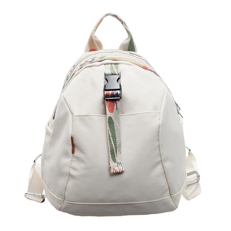 2025 New Literary and Simple Backpack for Women's Light Travel Small Backpack Korean Version To Store College Student Schoolbags