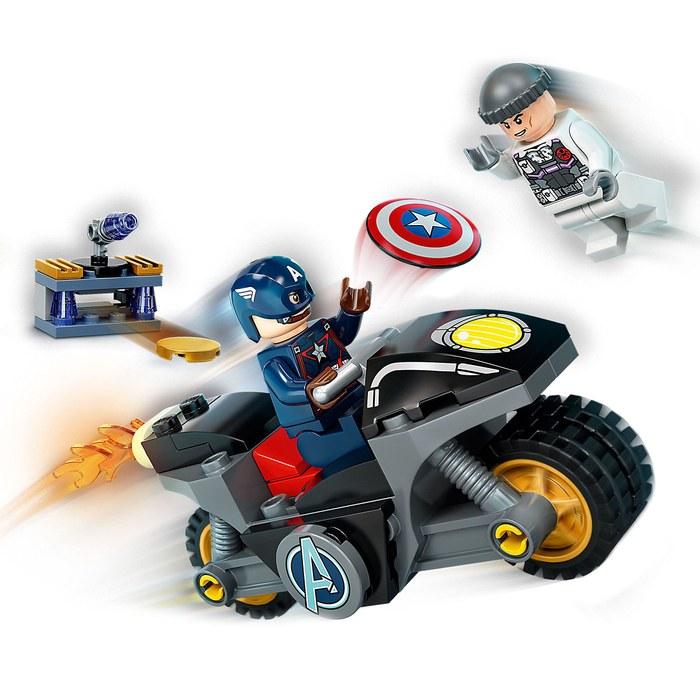 LEGO Super Heroes Captain America vs. Hydra Battle 76189.