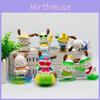 Sunglasses Pochacco Swimming Ring Ice Cream Cartoon Model Set Ornament Figurine