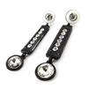 Les Trésors De Lily [J2790] - Designer Earrings 'Mélusine' Black White