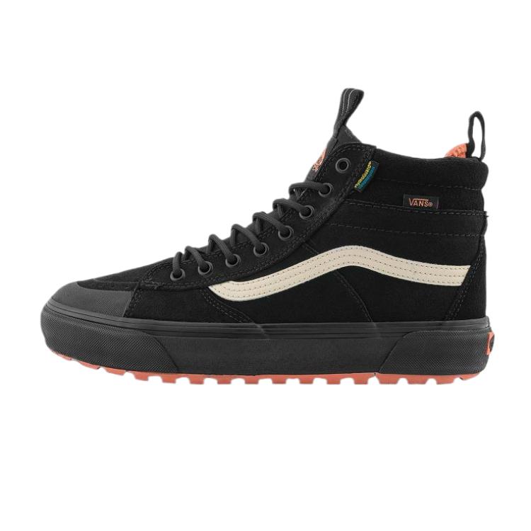 Vans MTE Sk8-Hi Waterproof Comfortable Versatile Durable Mid-Top Hiking Shoes Unisex Hiking Shoes Black VN000CVTBLK