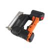 Cordless Nailer Kit 18V 2Ah Lithium Battery Powered Electric Staple Gun for Woodworking Projects