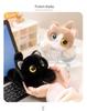 Colorful Three-Eyed Kitten Doll - Cute Birthday Gift for Kids, Comforting Companion