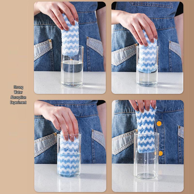 Miaoran Korallvlies Putzlappen