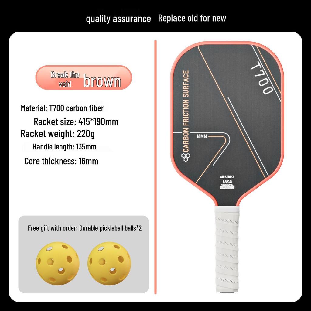 Carbon Fiber Pickleball Paddle Set for Adults & Children