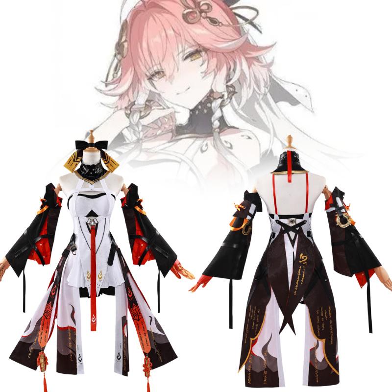 Wuthering Game Waves Character Changli Cosplay Costume Suits Performance Clothes