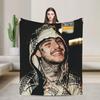 Lil Peep Love Warm Blanket American Rapper Travel Plush Bedding Throws Fluffy Couch Bed Flannel Bedspread Sofa Bed Cover