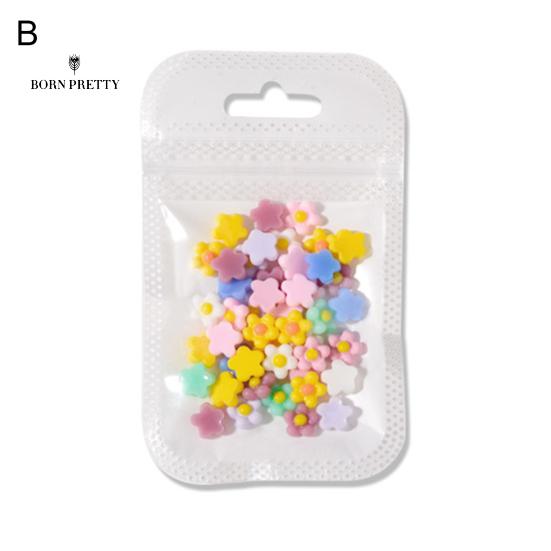 Хорошие 3D украшения для ногтей, экологически чистые привлекательные водонепроницаемые украшения B