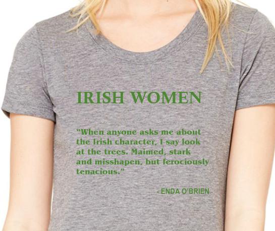 Irish womens quote Enda O Brien unisex T shirt tee women XXXXL