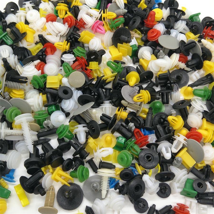 500 rivets car type door bumper expansion screw core +plastic buckle screwdriver