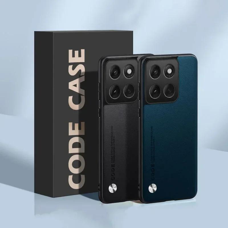 For Moto G70 Plain PU Leather Matte Case For Motorola Edge 60Neo G06 Power G86 G56 Ultra Thin Soft Frame Shookproof Bumper Cover