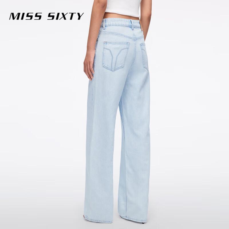 MISS SIXTY 2025 Summer Retro Washed Straight-Leg Jeans