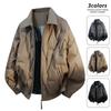 Plus Size Men's Winter Down Jacket, 90-300 jin, 90% Down, Sports & Casual Style
