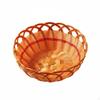 Round Woven Serving Container FoodSuitable Imitation Wicker Rattan& Look Weave