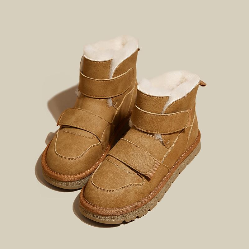 

Snow boots women s winter velvet thickened women s boots 2025 new shoes waterproof, non-slip and warm cotton shoes women s shoes 40