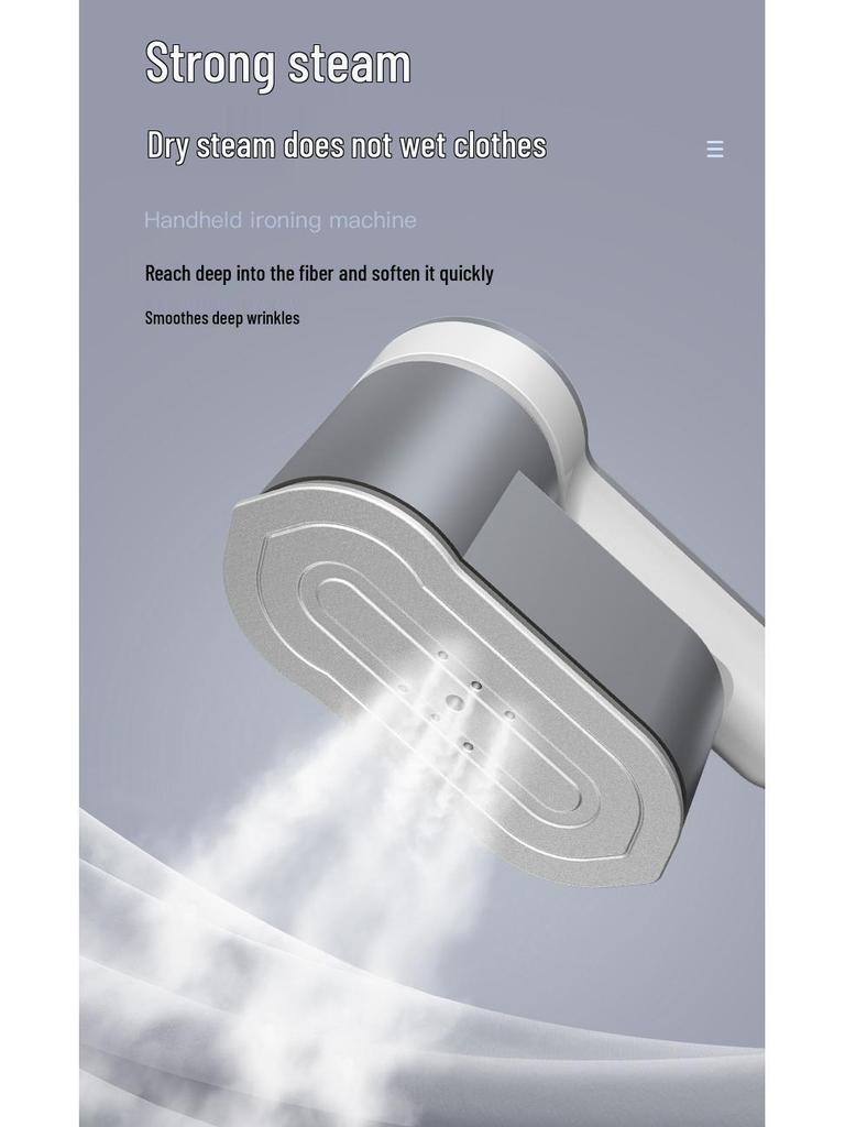 Tragbarer Handdampfer für Kleidung - Mini Rotierendes Faltbügeleisen für den Heimgebrauch