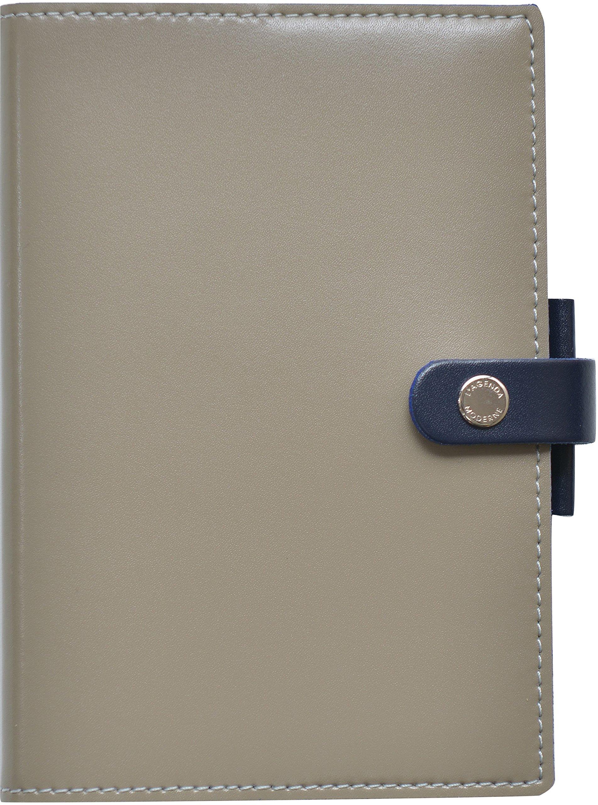 

Quo Vadis Notebook Genuine Leather Cover DUO 10x15cm Green Blue Nuit qv10x1519gb &