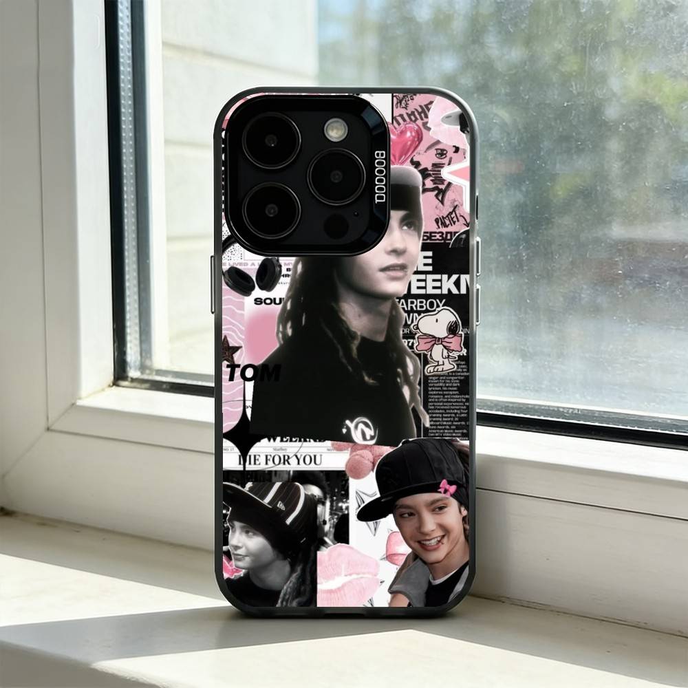

Bill-Tom Kaulitz Tokio Hotel Phone Case For iPhone 17,16,15,14,13,12,11 Plus,Pro Max,XS,Colorful Silver Phone case Funda Cover iPhone13PRO