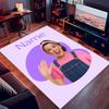 Custom personalization Ms. Rachel Print Area Rug - Soft, Washable Non-Slip Indoor Mat,Living Room,Home&Office Decorative Rug