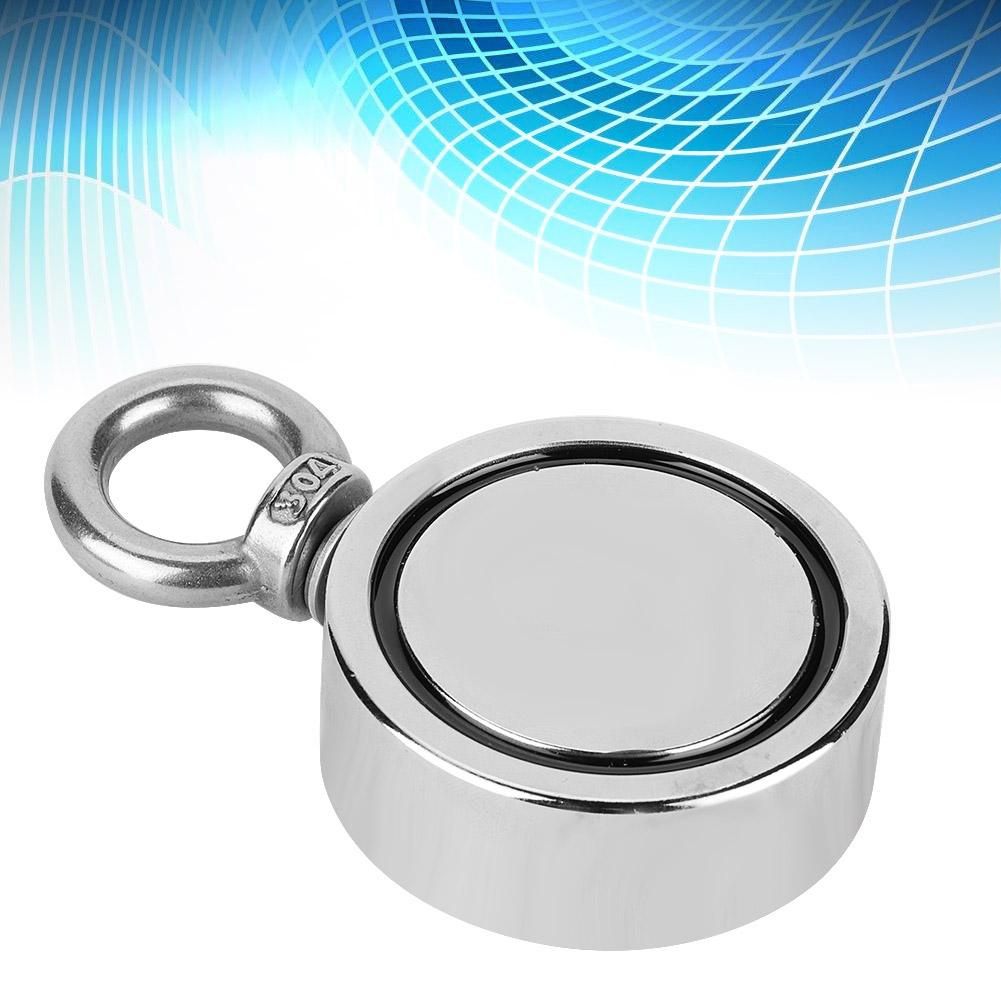 300KG Strong Pull Sea Fishing Hunting Salvage Recovery Magnet with 10M Rope