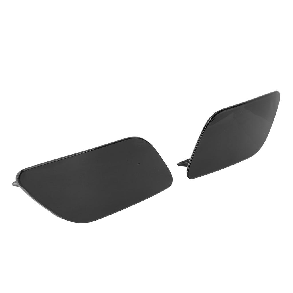 1 Pair Headlight Washer Cover 4G0955276 Front Bumper Headlight Washer Nozzle Cap for A6 C7 2012‑2017