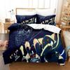 New Personality 3D Printed Anime Blazblue Bedding Set Cartoons three-piece set Adult Kid Bedroom Duvet cover Sets Home Textiles
