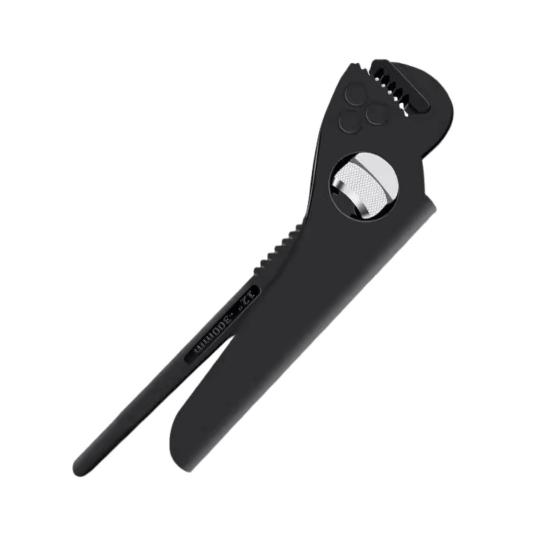 Regulowany wielofunkcyjny klucz do rur z ergonomicznym uchwytem, antypoślizgowy, do profesjonalnego użytku, wielofunkcyjny, wytrzymały