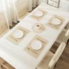 PU Leather Placemat Multipurpose Non-Slip Heat Resistant Table Mat For Home