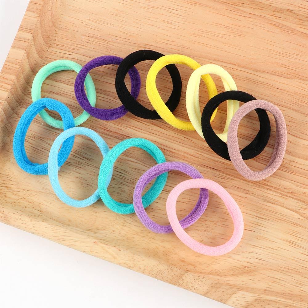 Kleur Haarring Elastische Rubberen Band Vrouwen Paardenstaart Houder Koreaanse Stijl Haartouw Haaraccessoires
