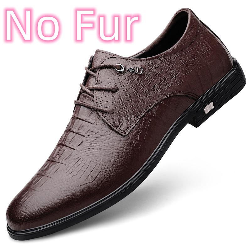 Fashion Luxury Men Oxfords Shoes Genuine Leather Men Casual Shoes British Style Fashion Shoes Lace-up Men Leisure Shoes Plus Size 36-46