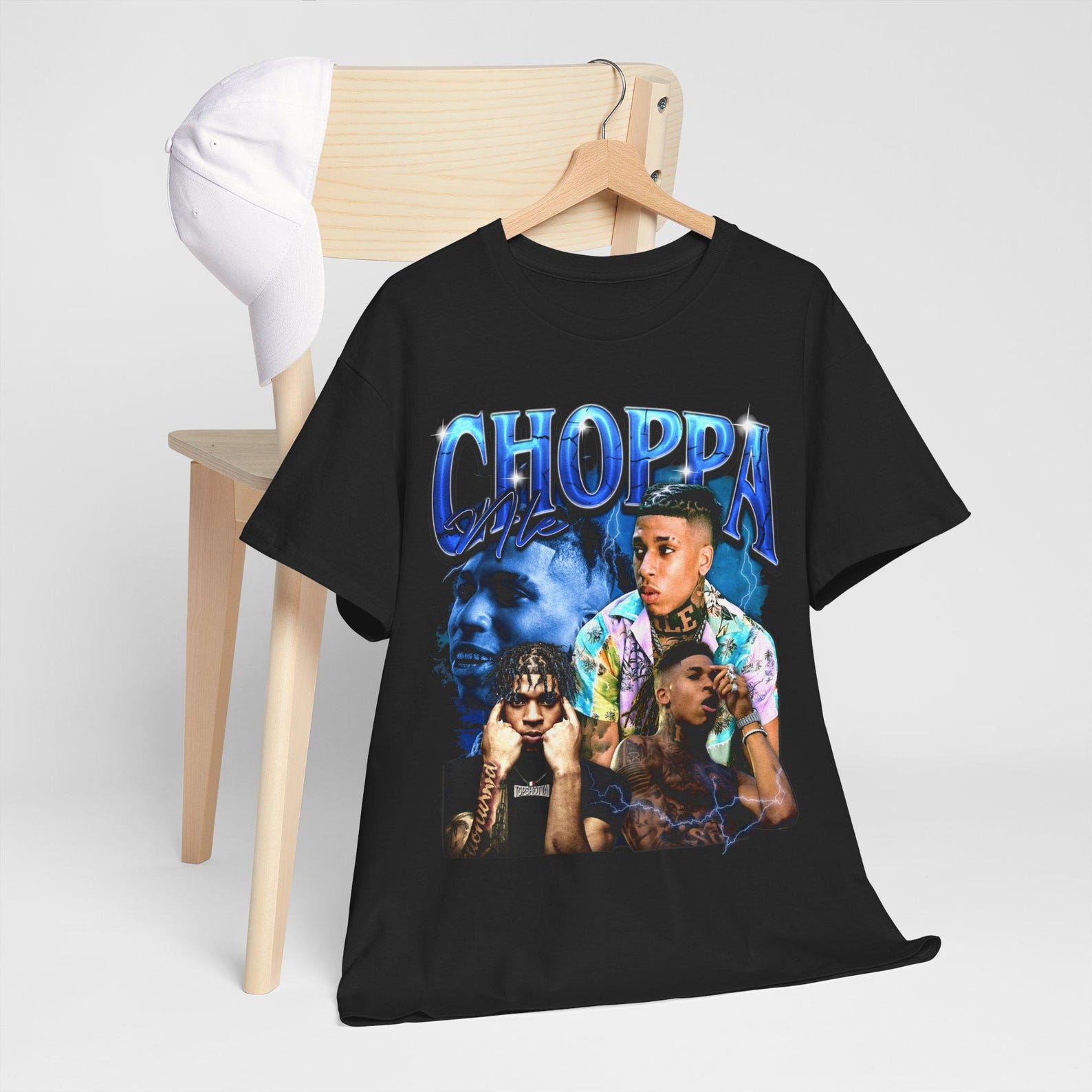 Nle Choppa T-Shirt, Unisex Rap Hip Hop Shirt, Nle Choppa Merch, Nle Choppa Graphic T-Shirt, Top Shotta Tee, NO01R 2XL