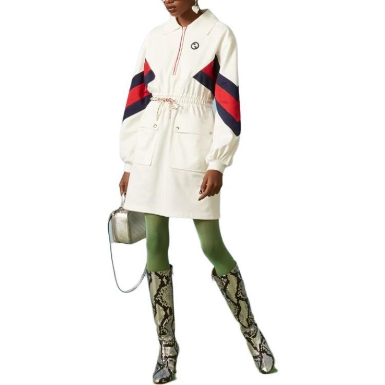 GUCCI Technical Jersey Polo Dress 747010XJFUZ9088