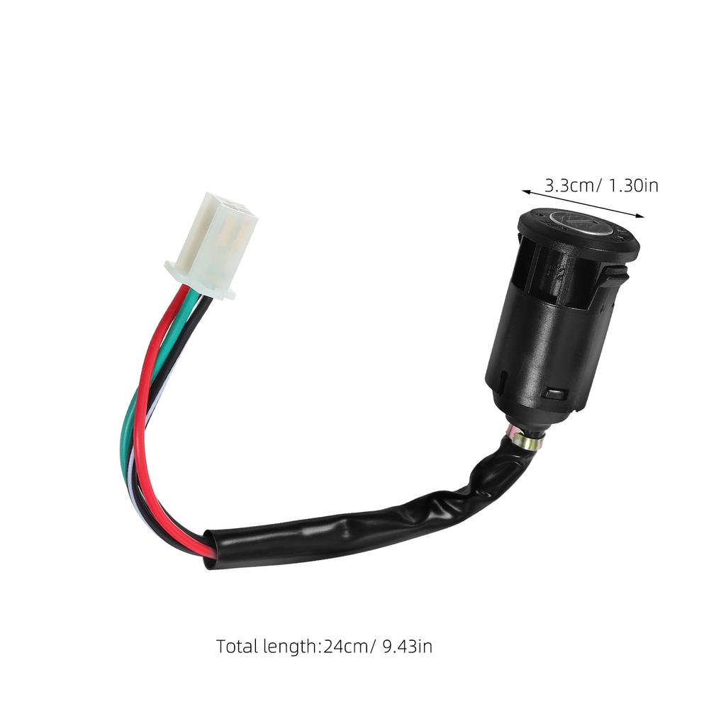 Start Ignition Switch 50-250Cc Atv Scooter Keyed Motorcycle Tractor Replacement Ignition Switch Sturdy Long-Lasting Performance