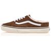 Old Skool Mule Retro Casual Low Top Skate Shoes Unisex Sneakers Brown White VN0A4P3Y00J