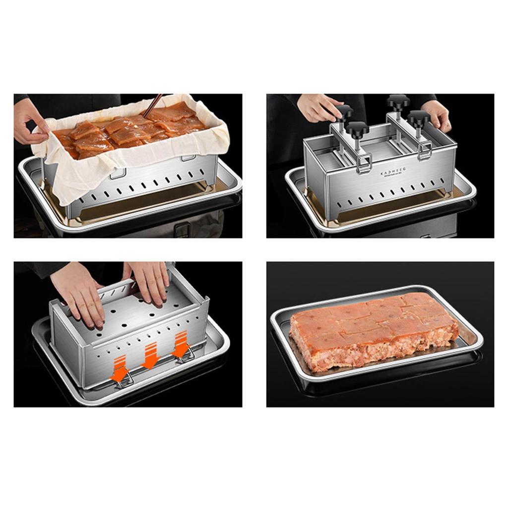 Meats Press Tool Meat Pressing Maker for Lunch Homemade Making Ham 2kg