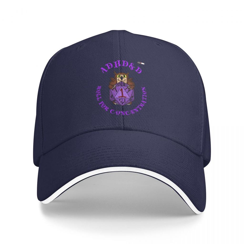 Baseball Caps ADHD&D Roll For Concentration Awesome Customized Men Women Casual Summer Hats