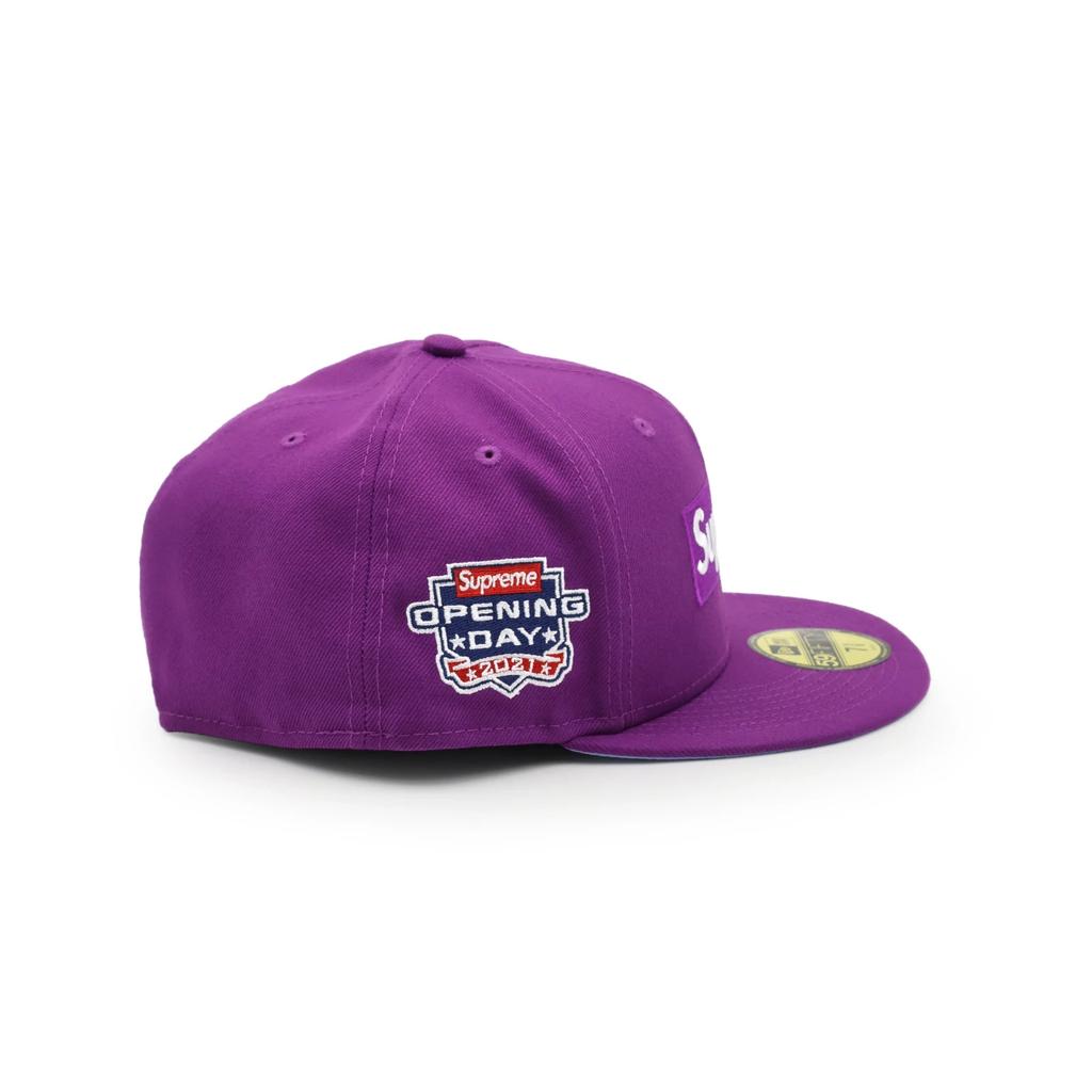 Supreme No Comp Box Logo New Era Lavender
