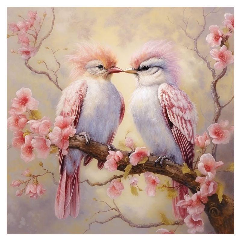 

Полная квадратная и круглая алмазная картина Птицы Мозаика 5d DIY Алмазная вышивка Украшение Домашний Художественный Комплект Full Round 20x20CM