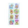 Sun-Star Stationery Winnie Pooh Disney Goods Sticker Puffy Water-filled Yellow